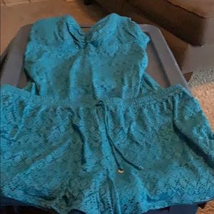 Layne cacique 2 piece swim suit